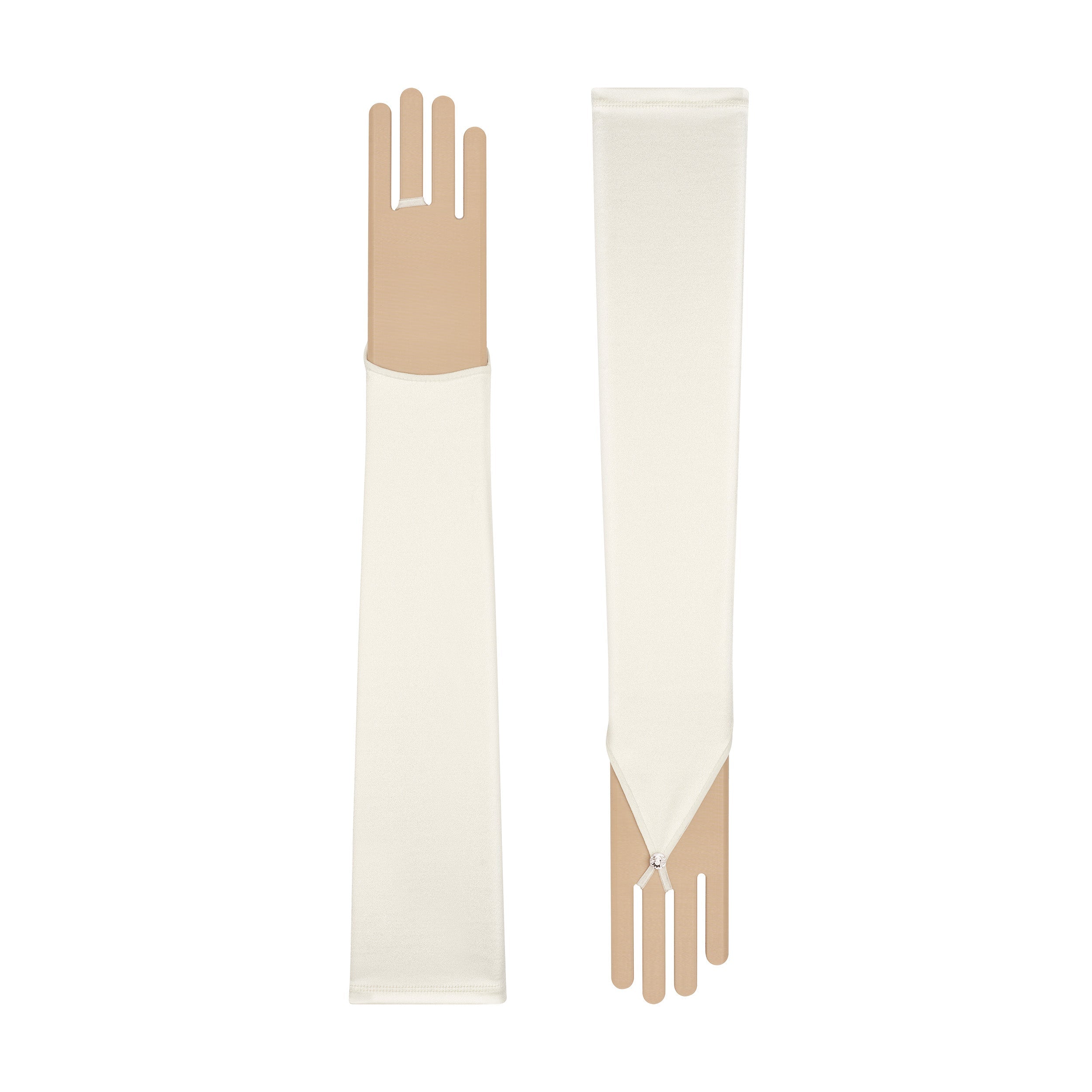 Cecelia | Satin Fingerless Opera Glove