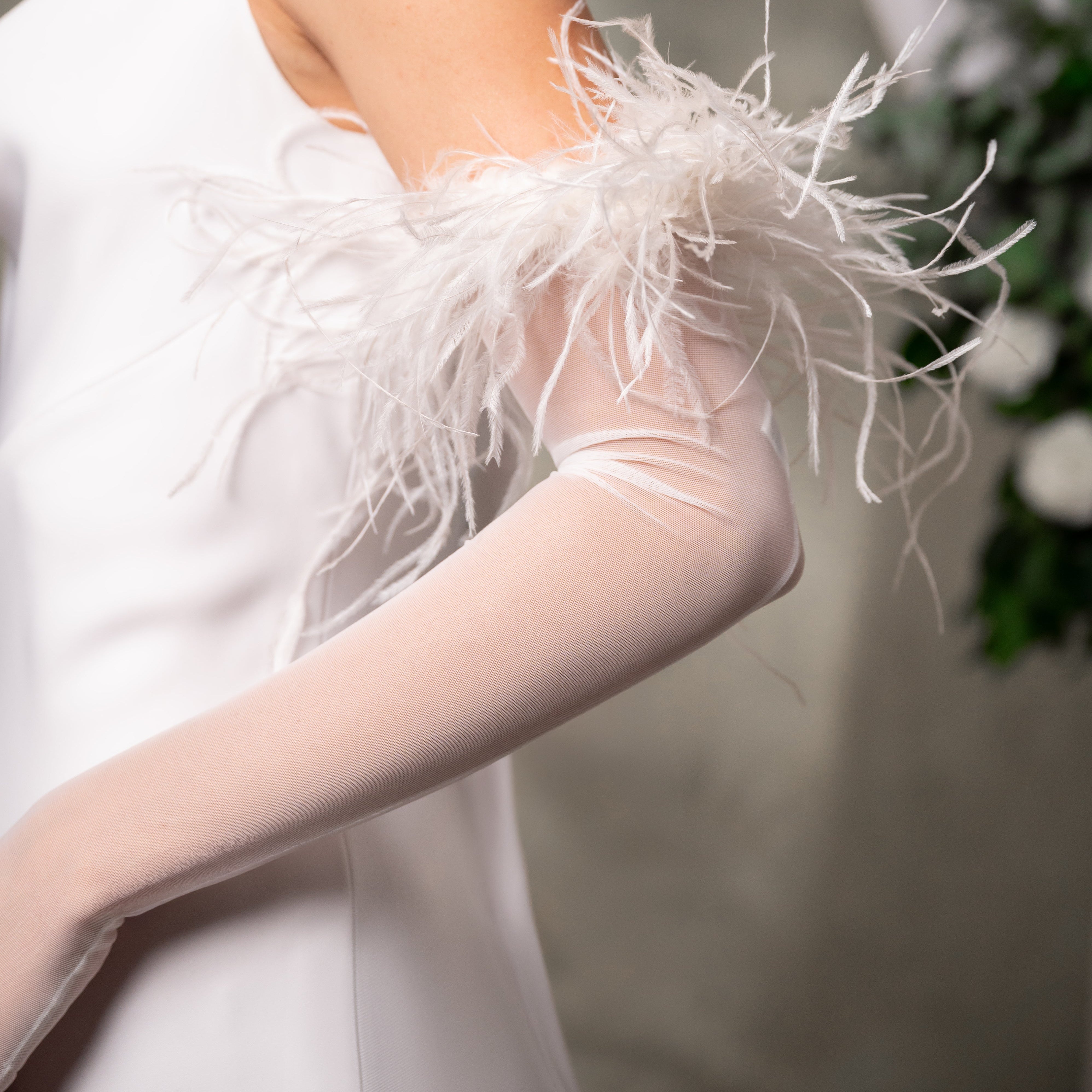 Sofia | Gant d'opéra en tulle