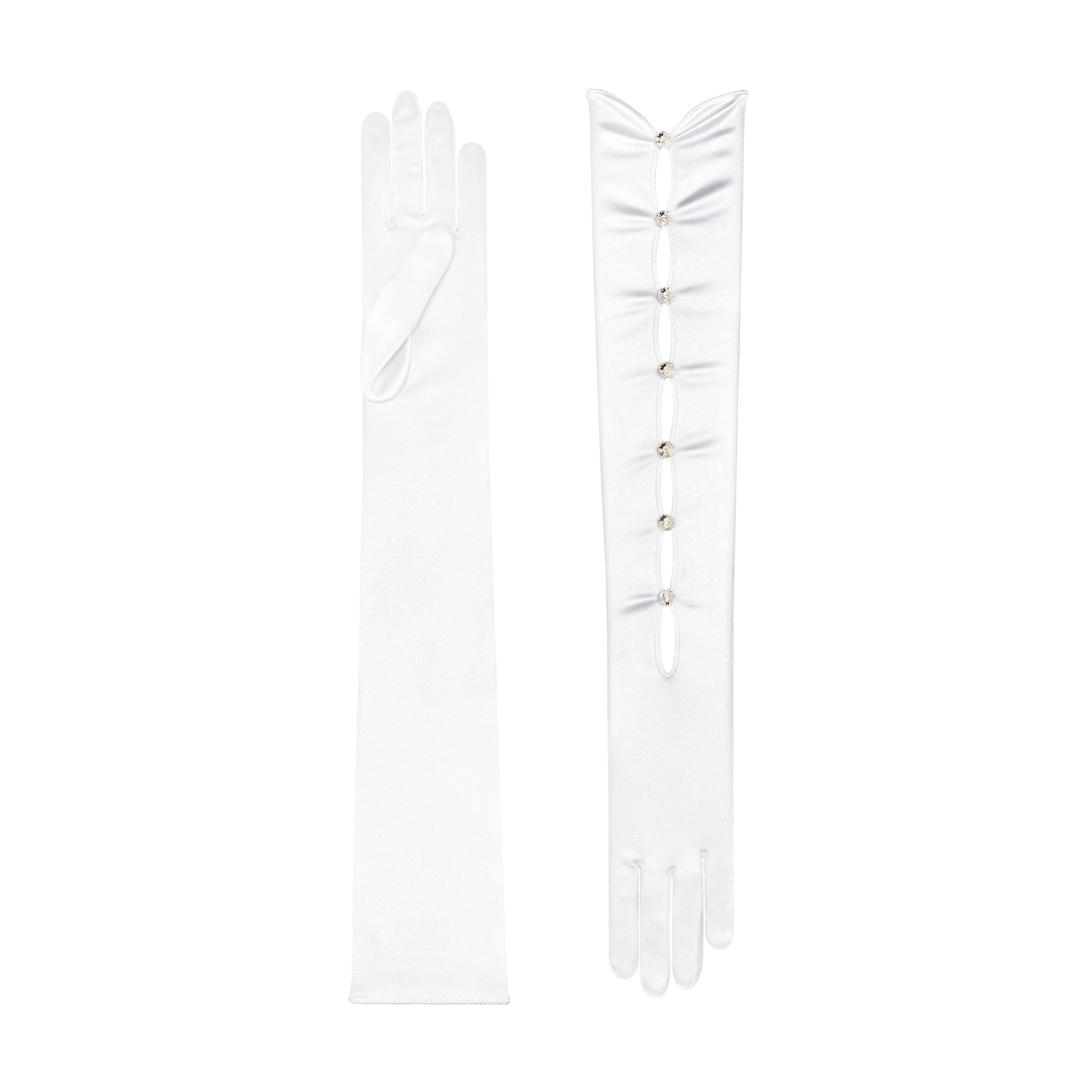 Calypso | Satin Opera Glove